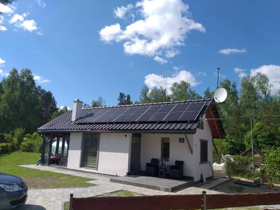 Mazury Domek Caloroczny Pelnik Jezioro Las Luaran gambar